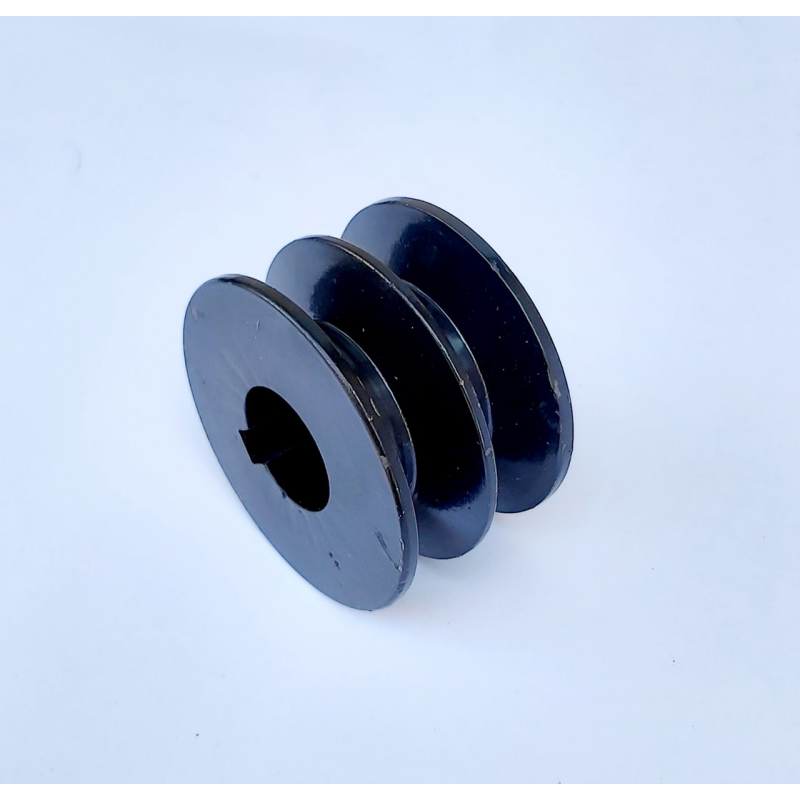 Шків на вал 19 мм 70 мм 2 — струмка Б Шків на вал 19 мм 70 мм 2 — струмка Б